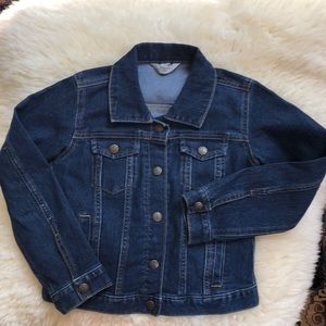 Land’s end kids denim jacket.